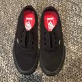 Vans Shoes | Brand New Men's Lowtop Vans In Black Size 5 Skateboard Shoe Pro | Color: Black | Size: 5