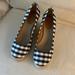 J. Crew Shoes | Jcrew Espadrilles Wedge Gingham (Navy And White) 8.5 Brand New | Color: Blue/White | Size: 8.5