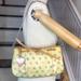 Dooney & Bourke Bags | Dooney & Bourke Rainbow Monogram Shoulder Bag With Rainbow Zipper Vachetta Ties | Color: Pink/Yellow | Size: Os