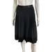 Burberry Skirts | Burberry London Black Knee Length Pleated Skirt Size Us 6 | Color: Black | Size: 6