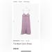 Madewell Dresses | Lavendar Madewell Tie-Back Cami Dress | Color: Black/Purple | Size: 0
