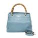 Gucci Bags | Gucci Shoulder Bag Bamboo Handbag Blue Ladies | Color: Blue | Size: Os