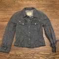 Burberry Jackets & Coats | Burberry Denim Jacket Size 8 | Color: Gray | Size: 8