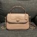 Coach Bags | Coach Marlie Top Handle Satchel With Border Quilting | Color: Cream/Tan | Size: Os