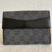 Gucci Bags | Gucci Gg Canvas Leather Wallet | Color: Black | Size: Os