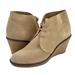 J. Crew Shoes | J Crew Tan Suede Wedge Booties | Color: Brown/Tan | Size: 8