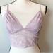 Jessica Simpson Intimates & Sleepwear | Jessica Simpson | Lightly Lined Blush Pink Purple Lace Bralette | Color: Pink | Size: M