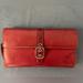 Coach Bags | Coach Red Soho Vintage Leather Wallet | Color: Red | Size: Os