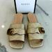 Gucci Shoes | Gucci Gg Slide Sandals | Color: Gold | Size: 6