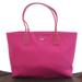 Kate Spade Bags | Kate Spade Tote Bag Nylon Leather Pink | Color: Pink | Size: Os