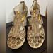 Michael Kors Shoes | Michael Kors Print Wedge | Color: Brown/Tan | Size: 8