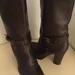 J. Crew Shoes | J Crew Women Brown Leather Mid Calf Boots Us 9 Euro 40 | Color: Brown | Size: 9