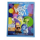 Disney Media | Disney Inside Out Animated Movie Dvd And Blu Ray 2 Disc Set Kids Family Children | Color: Tan | Size: Os