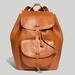 Madewell Bags | Madewell Transport Leather Rucksack Backpack Nwot | Color: Brown/Tan | Size: Os