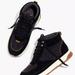 Madewell Shoes | Madewell The Sneaker Boots In Nylon & Suede | Color: Black/Cream | Size: 8.5