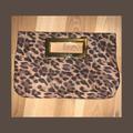 Michael Kors Bags | Michael Kors Leopard Print Clutch Michael Kors Leopard Print Clutch Michael Kors | Color: Gold/Red | Size: Os