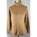 Anthropologie Sweaters | Anthropologie Maeve Crystal Mock Neck Oversized Sweater Tan, Size Xs | Color: Tan | Size: Xs