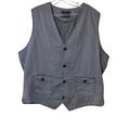 Converse Jackets & Coats | Converse One Star Mens Grey Canvas Utility Vest Size Extra Large Xl | Color: Gray | Size: Xl