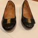 Kate Spade Shoes | Kate Spade Black Patent With Bow Flats. Worn Once. Size 8.5m | Color: Black | Size: 8.5