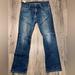 Levi's Jeans | Levi's 527 Jeans Mens 33x32 Medium Distressed Wash Blue Jeans | Color: Blue | Size: 33
