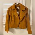 J. Crew Jackets & Coats | J. Crew Moto Jacket | Color: Tan | Size: Xs