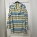 J. Crew Dresses | Jcrew Striped Popover Tunic Dress Size Small | Color: Blue/Yellow | Size: S