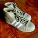 Adidas Shoes | Girls Size 5 Like Brand New Adidas Shoes | Color: Green | Size: 5bb