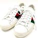 Gucci Shoes | Authentic Gucci Ace Leather Low Trainers | Color: Green/Red | Size: Size: Women / 7 Men 5.5