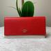 Coach Bags | Coach Trifold Wallet | Color: Red | Size: Os