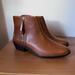 J. Crew Shoes | J. Crew Frankie Brown Leather Ankle Boots | Color: Brown | Size: 8.5