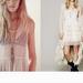 Free People Dresses | Free People Mesh Beaded Dress | Color: Cream/White | Size: S