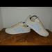 Adidas Shoes | Adidas Women's Vl Court 2.0 Sneaker, Linen/Glow Blue/White Size 10 Us (38 Box 5) | Color: Blue/White | Size: 10