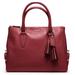 Coach Bags | Coach - Legacy Leather Archive Zip Top Handle Bag - Black Cherry Red (Nwt) Rare | Color: Red | Size: Os