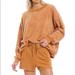 Free People Tops | Free People Kelly Lounge 2-Piece Set Co Ord Xs | Color: Orange | Size: Xs