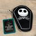 Disney Bags | Jack Skellington Coffin Bag Credit Card Holder Wallet Last One | Color: Black/White | Size: Os