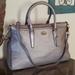 Coach Bags | Coach Metallic Morgan Bag | Color: Gold/Silver | Size: 14"L X 9.25"H X 5"W