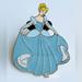 Disney Accessories | Disney Pin - Cinderella Princess Sparkle Glitter Dress Classic Disney Pin 2004 | Color: Blue/White | Size: Os