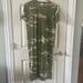 J. Crew Dresses | J Crew Camo Midi Dress | Color: Green | Size: S