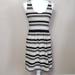 J. Crew Dresses | J Crew Villa Striped Cotton Dress | Color: Black/White | Size: S