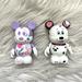 Disney Toys | Disney Vinylmation | Mickey Mouse 101 Dalmatians + Urban Butterflies (2) | Color: Black/Pink | Size: Osg