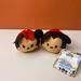 Disney Toys | Disney Mickey & Minnie Tsum Tsum | Color: Black/Red | Size: Osbb