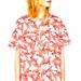 Zara Tops | 30% Off Bundles Oversized Red Hot Chili Zara Tee | Color: Pink/Red | Size: S / M