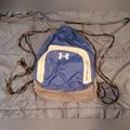 Under Armour Bags | Blue/White Under Armour String Bag | Color: Blue/White | Size: Os