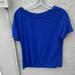 Athleta Tops | Athleta Women’s Blue Top Size Small 95% Polyester And 5% Spandex | Color: Blue | Size: S