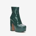 Jessica Simpson Shoes | Jessica Simpson Madlaina Platform Bootie Shoes | Color: Green | Size: 7