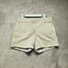 J. Crew Shorts | J. Crew Women Summer Shorts Casual Walking Solid Sage Cotton Size 2(W30) | Color: Tan | Size: 2