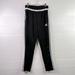 Adidas Pants | Adidas Black White Polyester Climacool Track Running Workout Pants Size Small | Color: Black/White | Size: S
