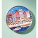 Anthropologie Holiday | Anthropologie Holiday In Amsterdam Dessert Plate | Color: Blue/Pink | Size: Os