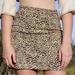 Brandy Melville Skirts | Brandy Melville Cheetah Skirt | Color: Black/Tan | Size: One Size