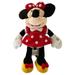 Disney Toys | Disney Store Minnie Mouse Plush 14" Stuffed Animal Red Polka Dot Dress And Bow | Color: Black/Red | Size: Osbb